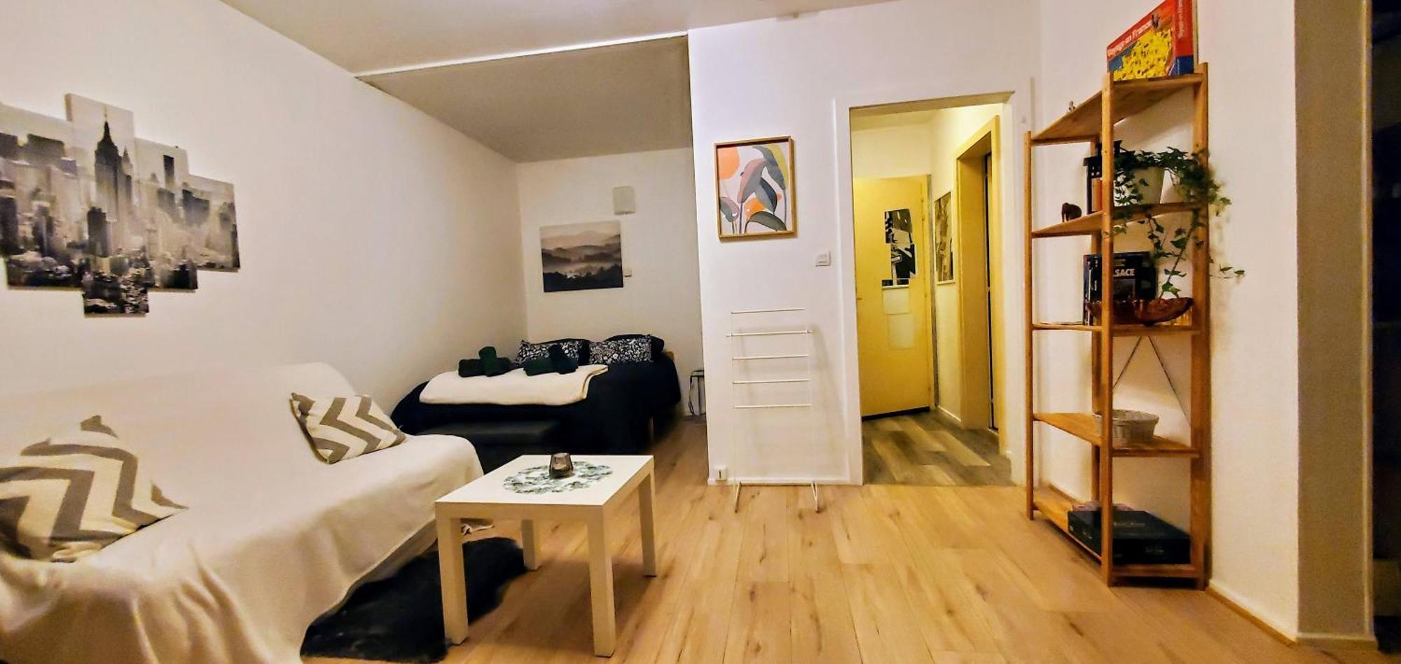 Studio Rdc Calme Avec Parking Ferme Pres Autoroute Et Tram C Мюлуз Экстерьер фото