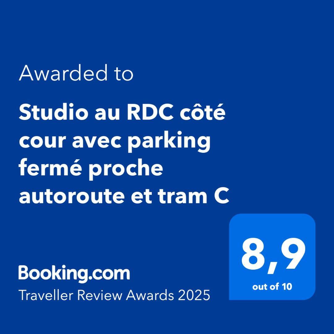 Studio Rdc Calme Avec Parking Ferme Pres Autoroute Et Tram C Мюлуз Экстерьер фото